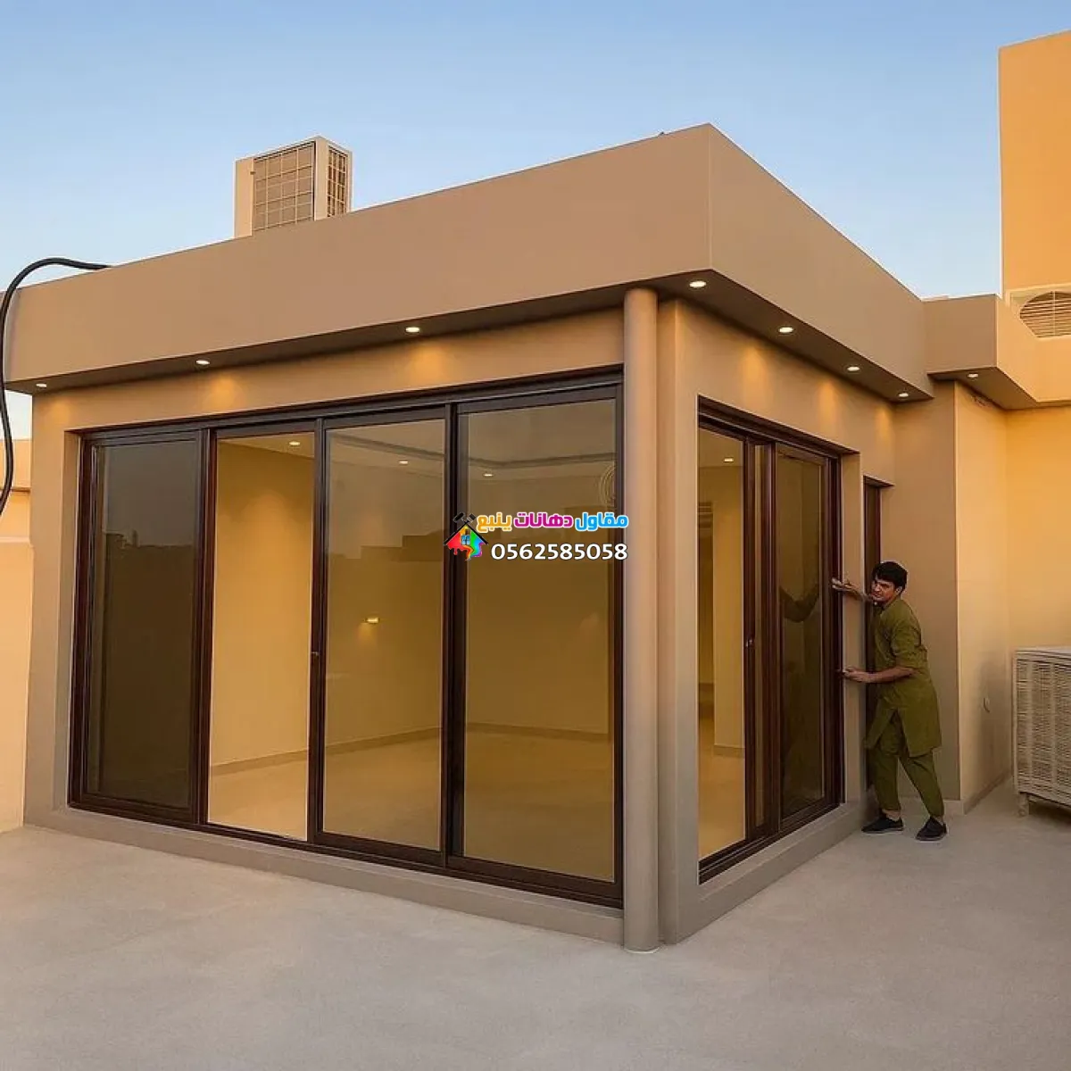 بناء ملاحق ينبع